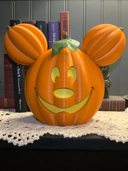 Light Up Main Street Disneyland Mickey Pumpkin