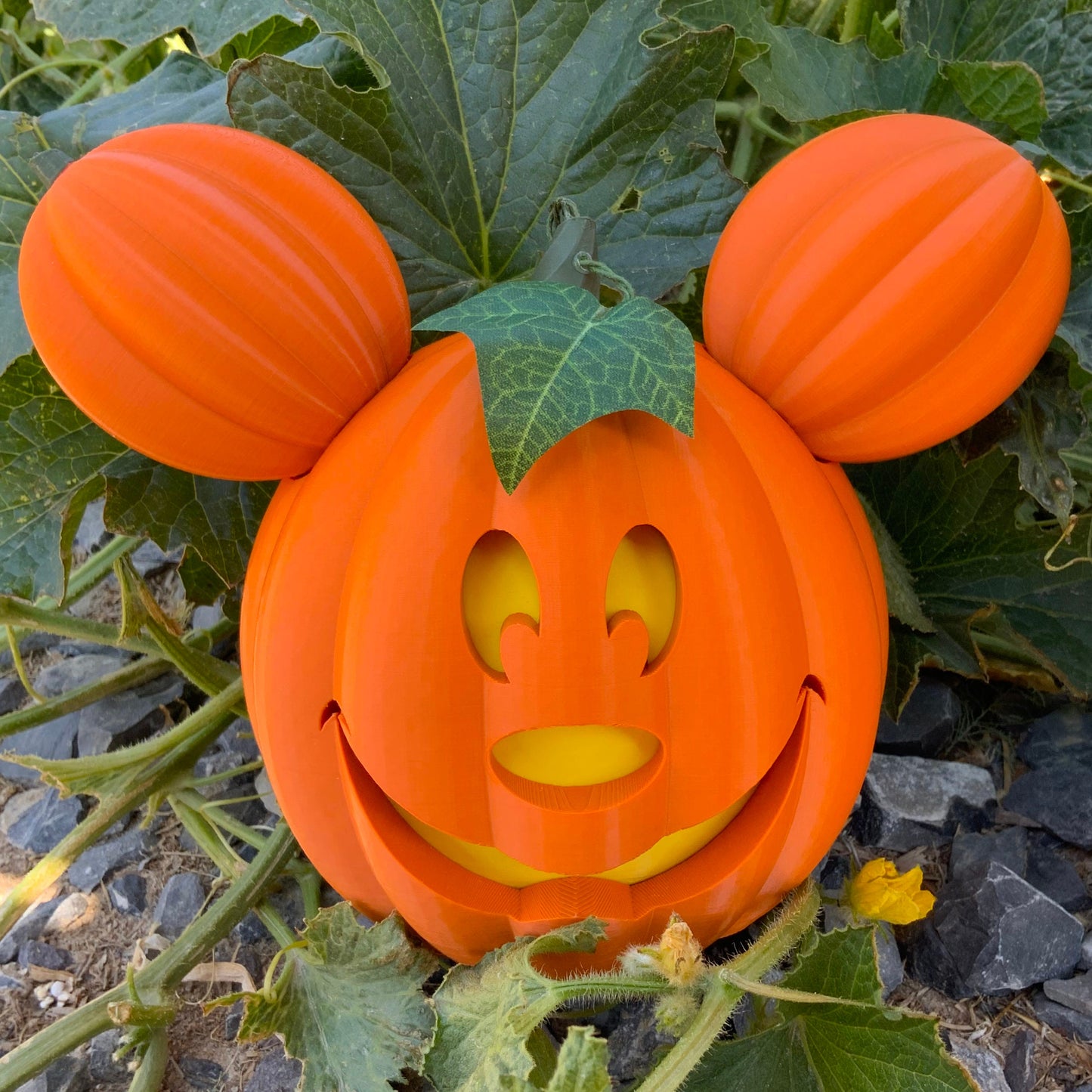 Light Up Main Street Disneyland Mickey Pumpkin