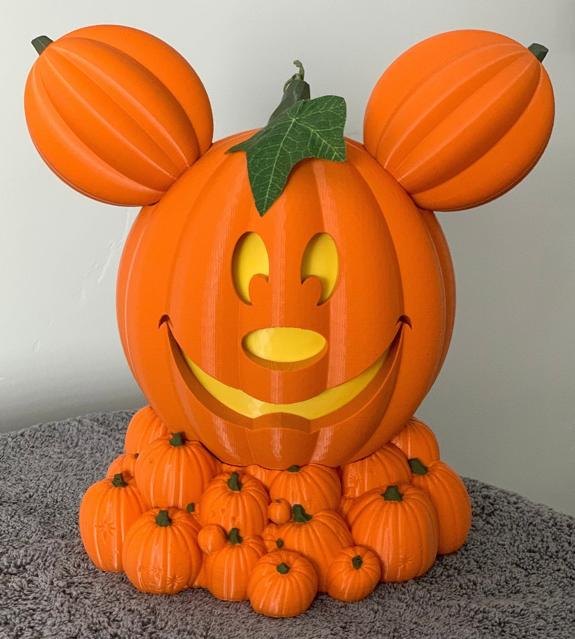 Light Up Main Street Disneyland Mickey Pumpkin Display Base (Base Only)