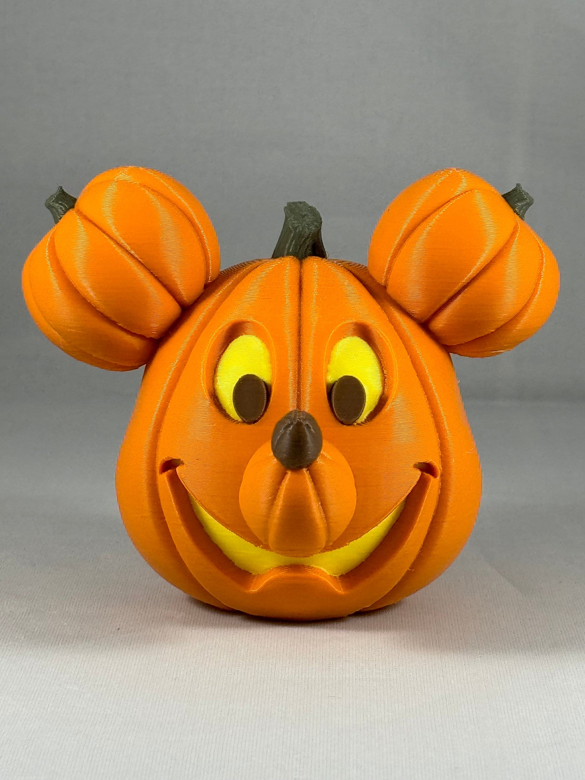 Fab 5 Disneyland Entrance Gate Mickey Pumpkin Halloween Decoration