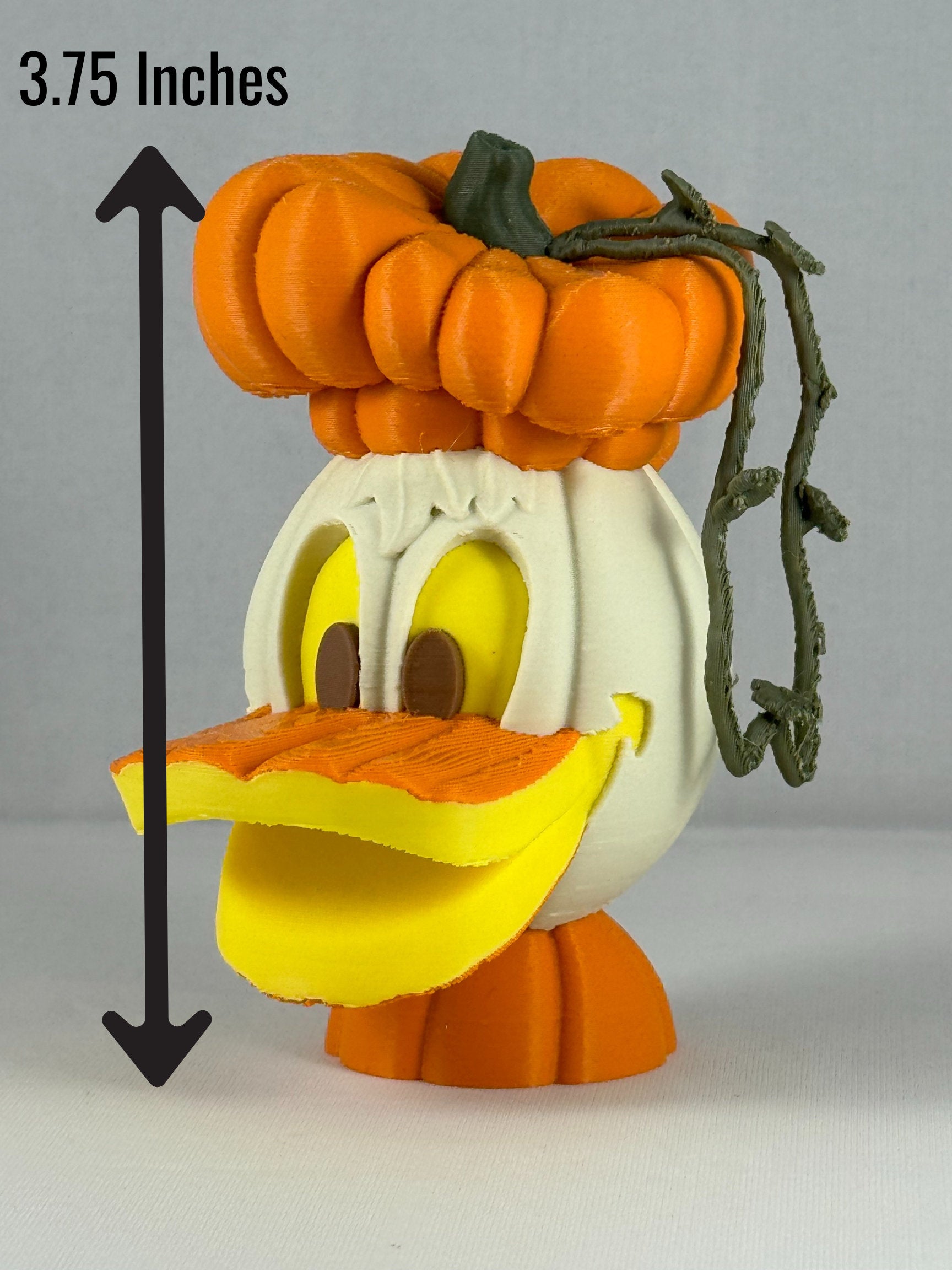 Fab 5 Disneyland Entrance Gate Donald Pumpkin Halloween Decoration